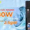 Công nghệ làm nóng nhanh Máy lọc nước nóng lạnh Hòa Phát HPN685