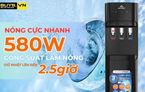 Công nghệ làm nóng nhanh Máy lọc nước nóng lạnh Hòa Phát HPN685