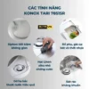 Chậu rửa bát 1 hố Konox Tari 7851SR - tính năng