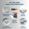 Chậu rửa bát 1 hố Konox Tari 8748SR Basic - tính năng