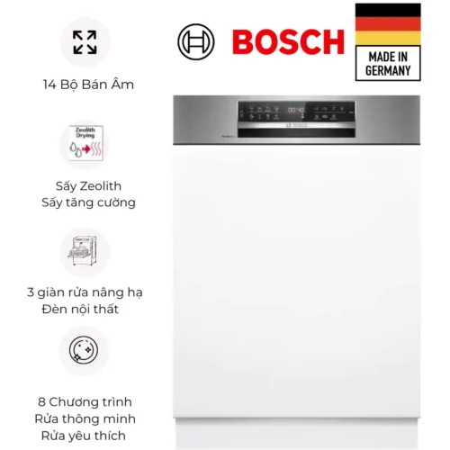 Máy rửa bát bán âm Bosch SMI6ZCS16E- Ảnh đại diện