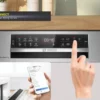 Máy rửa bát bán âm Bosch SMI6ZCS16E- Kết nối Home connect