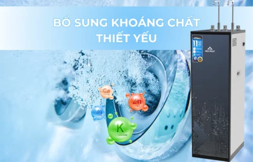 Máy lọc nước nóng lạnh HPN666 - Bổ sung khoáng chất thiết yếu