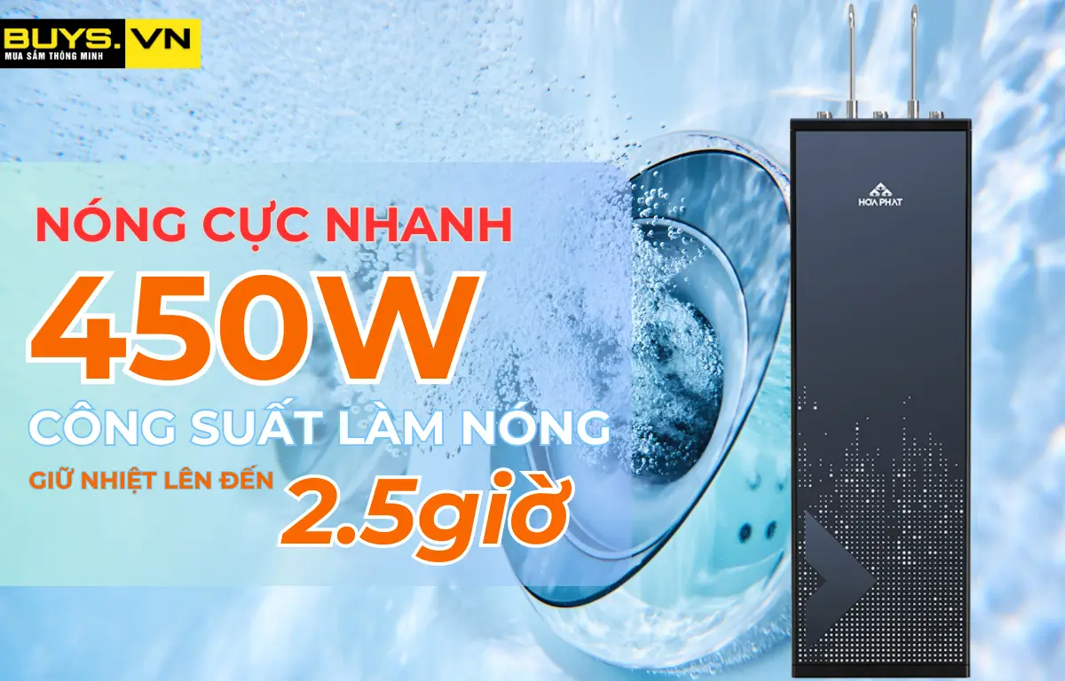 Máy lọc nước nóng lạnh HPN666 -làm nóng nhanh