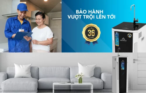 Máy lọc nước Hòa Phát HPR515 -tiêu chuẩn chất lượng nước uống