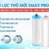 Máy lọc nước Hydro-ion kiềm Karofi KAE-S68 - bộ lõi Smax lọc thô