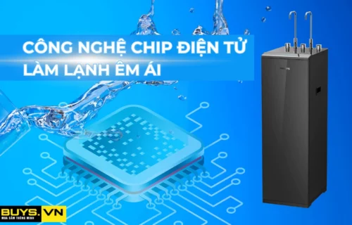 Máy lọc nước nóng lạnh Philips ADD8912. làm lạnh bằng chip