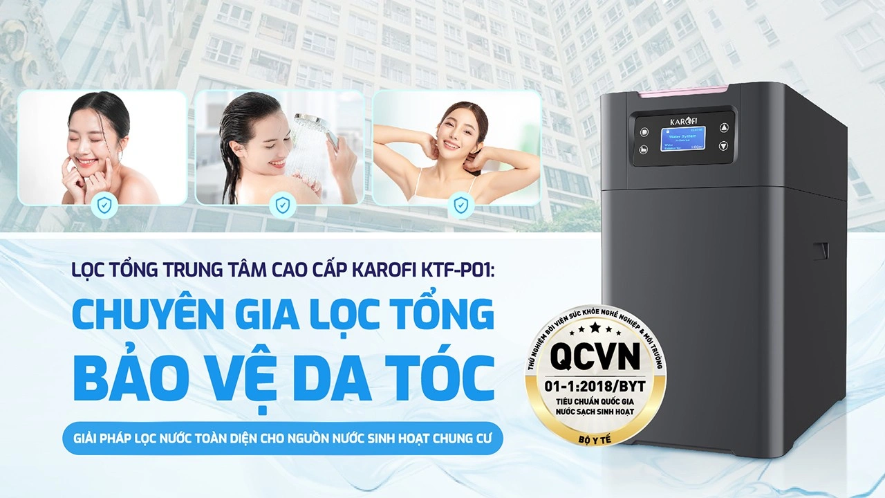 May loc nuoc dau nguon Karofi KTF P01 Buys.vn 1