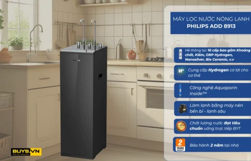 Máy lọc nước nóng lạnh PHILIPS ADD8913- Buys.vn Mua sắm thông minh (3)