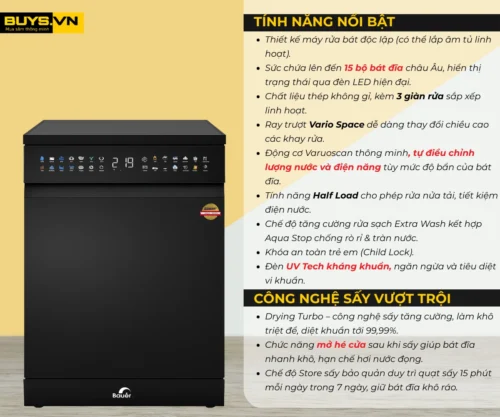 Máy rửa bát Bauer SBW16BEU15F SuperAI- Buys.vn (3)