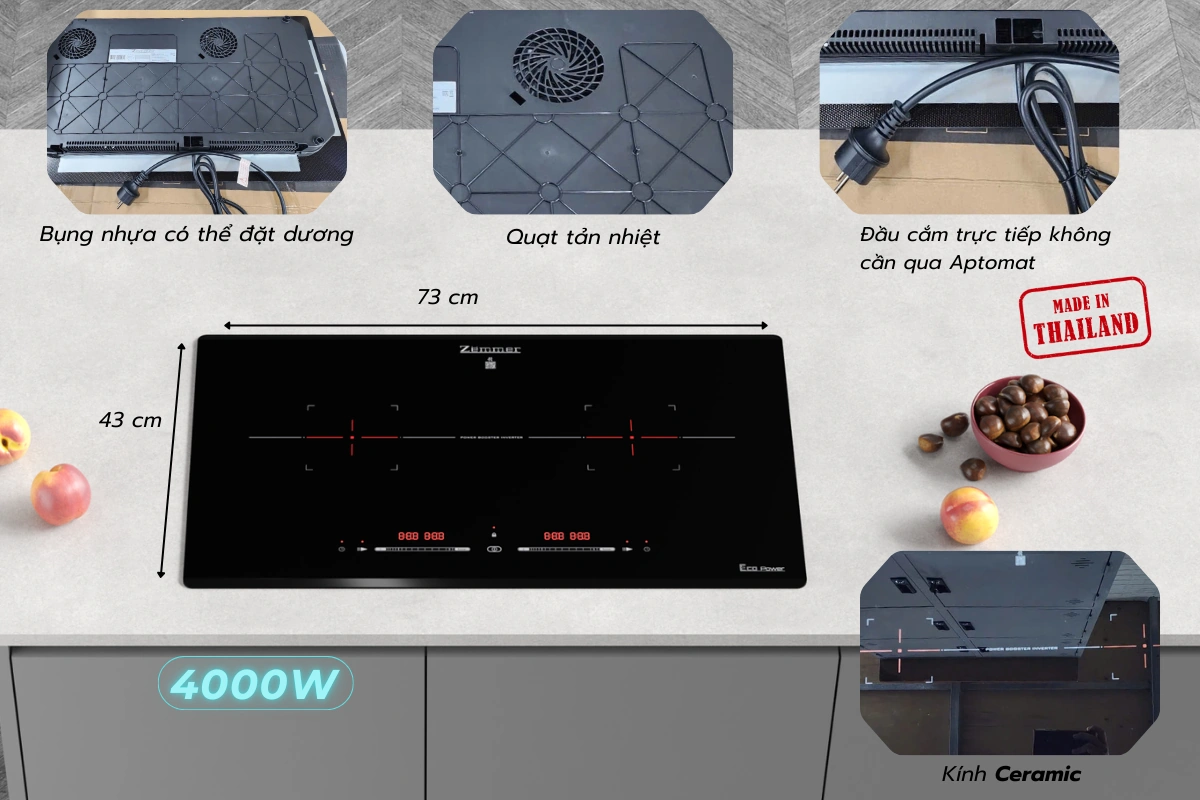 Bếp Từ Đôi Zemmer IZM201 ECO- Buys.vn Mua sắm thông minh (4)