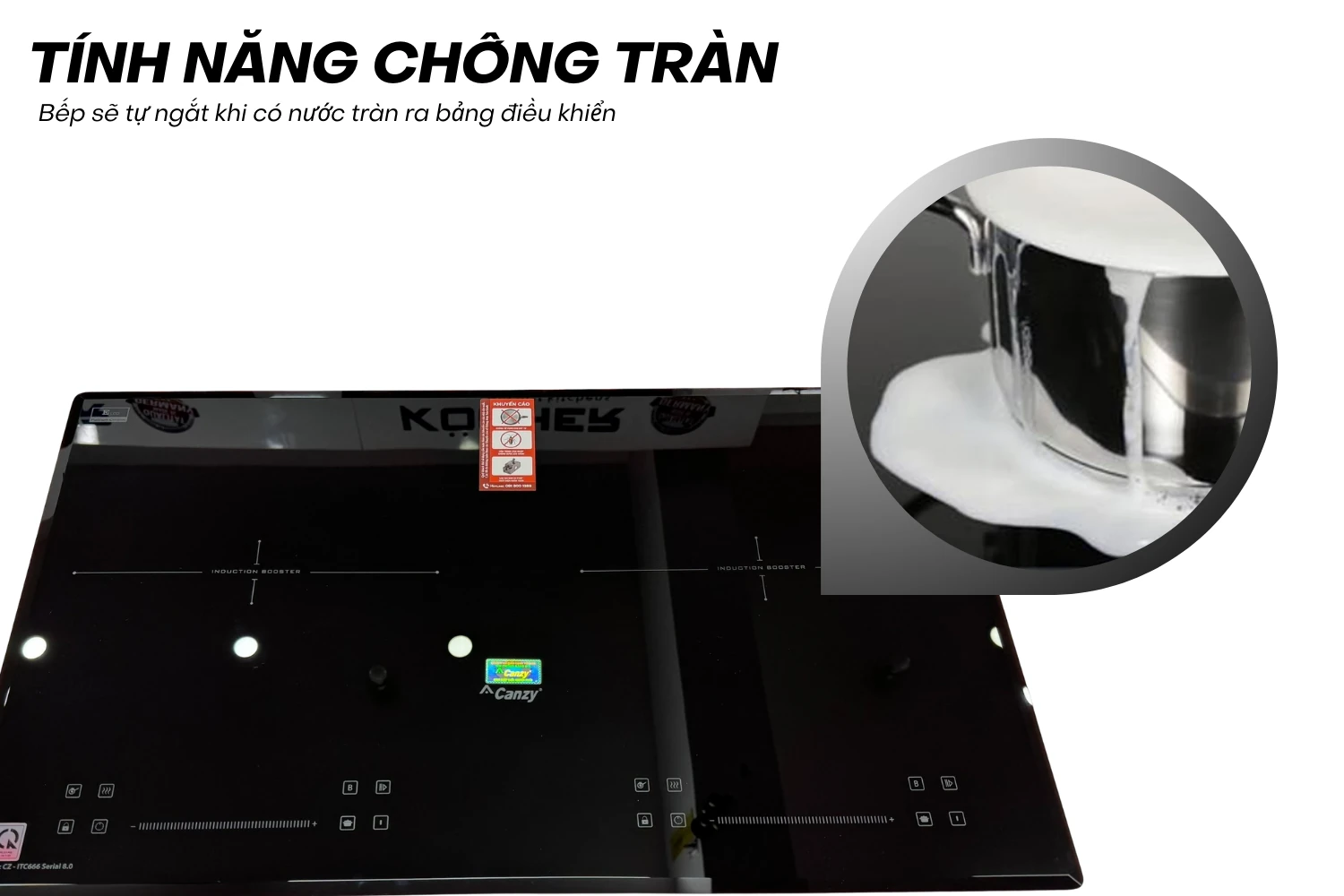 Bếp từ Canzy CZ PID369SERIAL 8.0