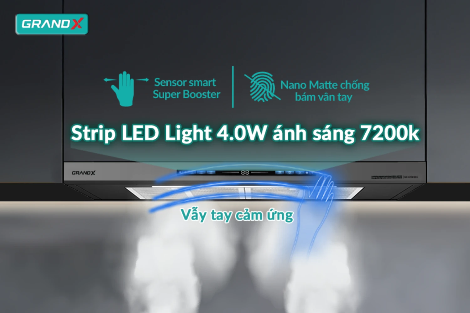 MÁY HÚT MÙI GRANDX H70F85G - Buys (2)