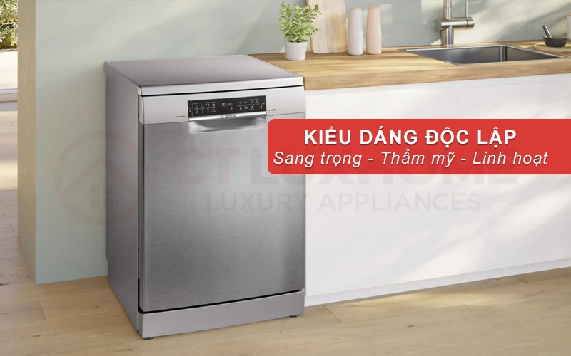 MÁY RỬA BÁT BOSCH ĐỘC LẬP SMS6ZCI85M