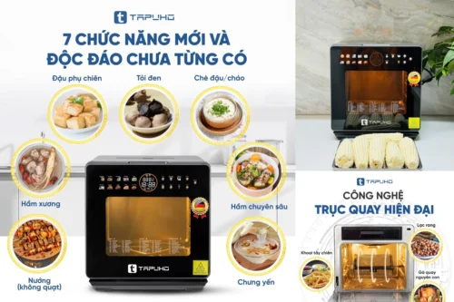 Nồi chiên hơi nước Tapuho TSF16 Color Plus