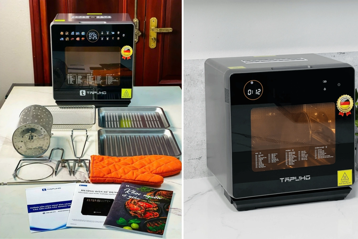 NỒI CHIÊN HƠI NƯỚC TAPUHO TSF16 COLOR PLUS