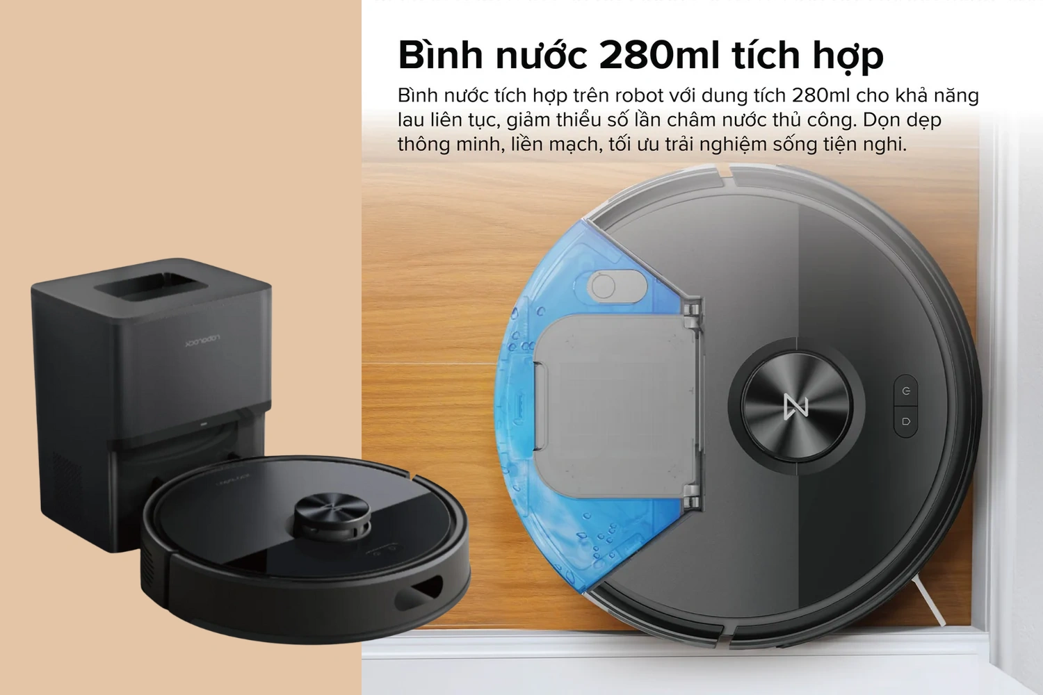 Robot hút bụi lau nhà Roborock Q7 TF+