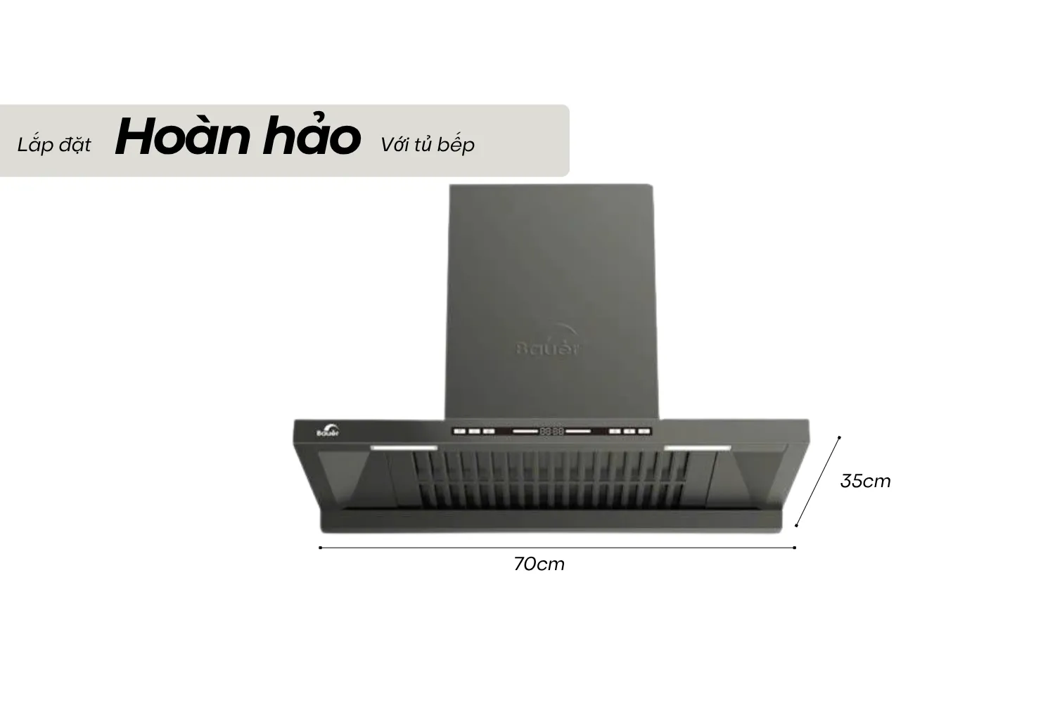 MÁY HÚT MÙI BAUER BC 7035DG MULTIFUNC 26 Máy hút mùi Bauer BC 7035DG MultiFunc