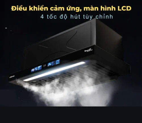 Máy hút mùi Turbo X Smart 3D Auto Clean