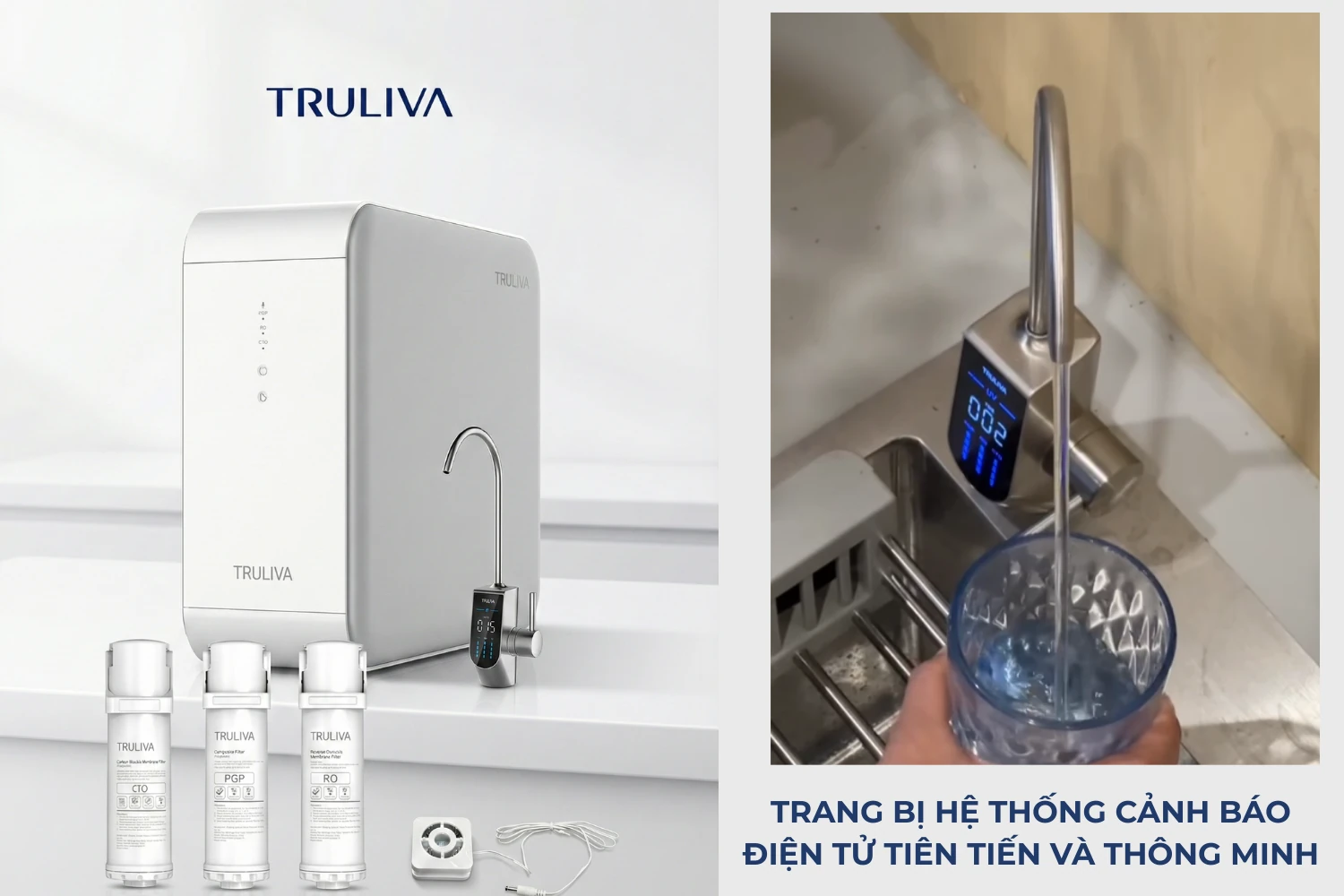 MÁY LỌC NƯỚC ĐẶT GẦM TRULIVA UR5840 29 Máy lọc nước đặt gầm Truliva UR5840
