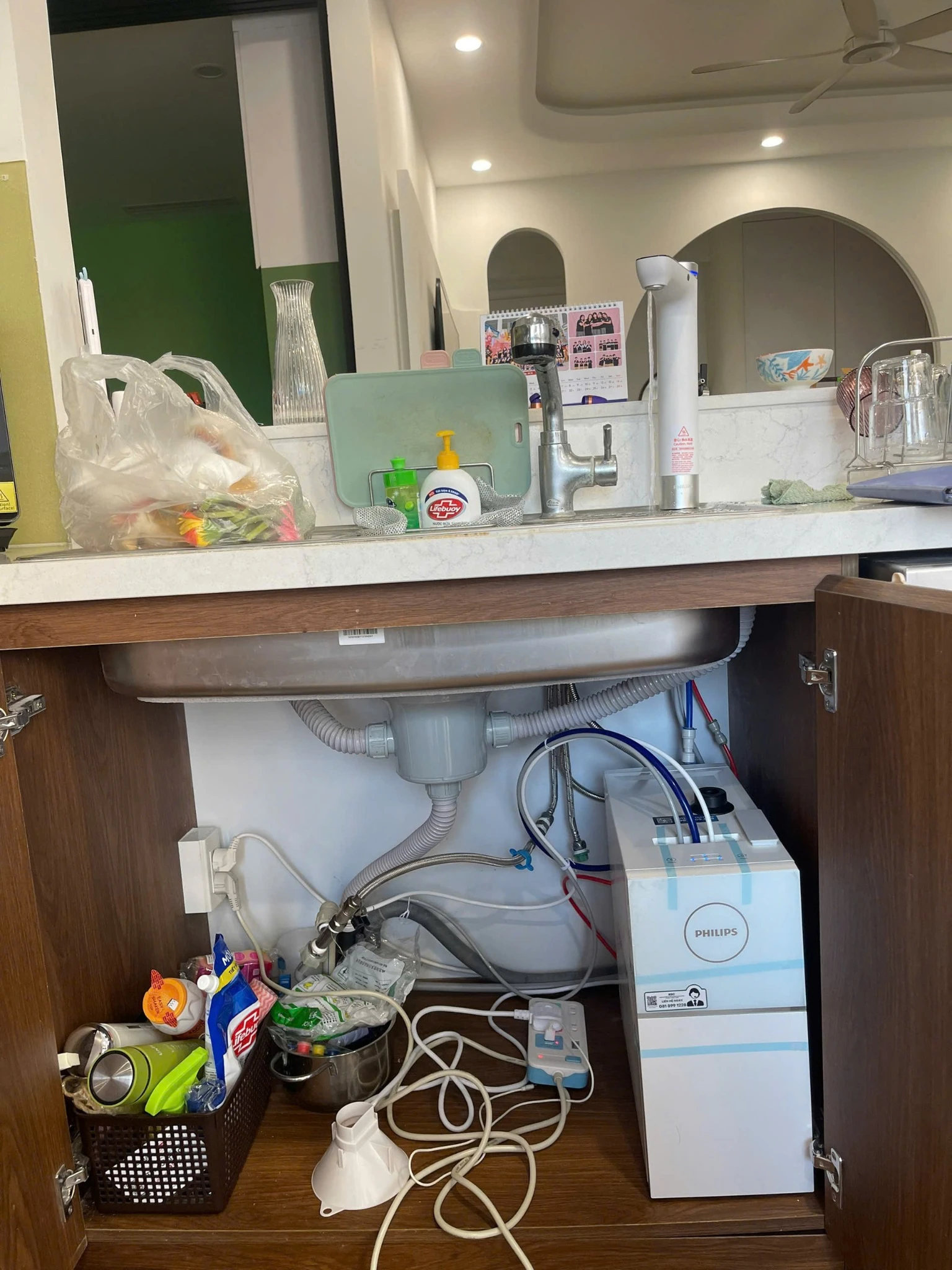 may loc nuoc Philips AUT7005 anh lap dat thuc te 5