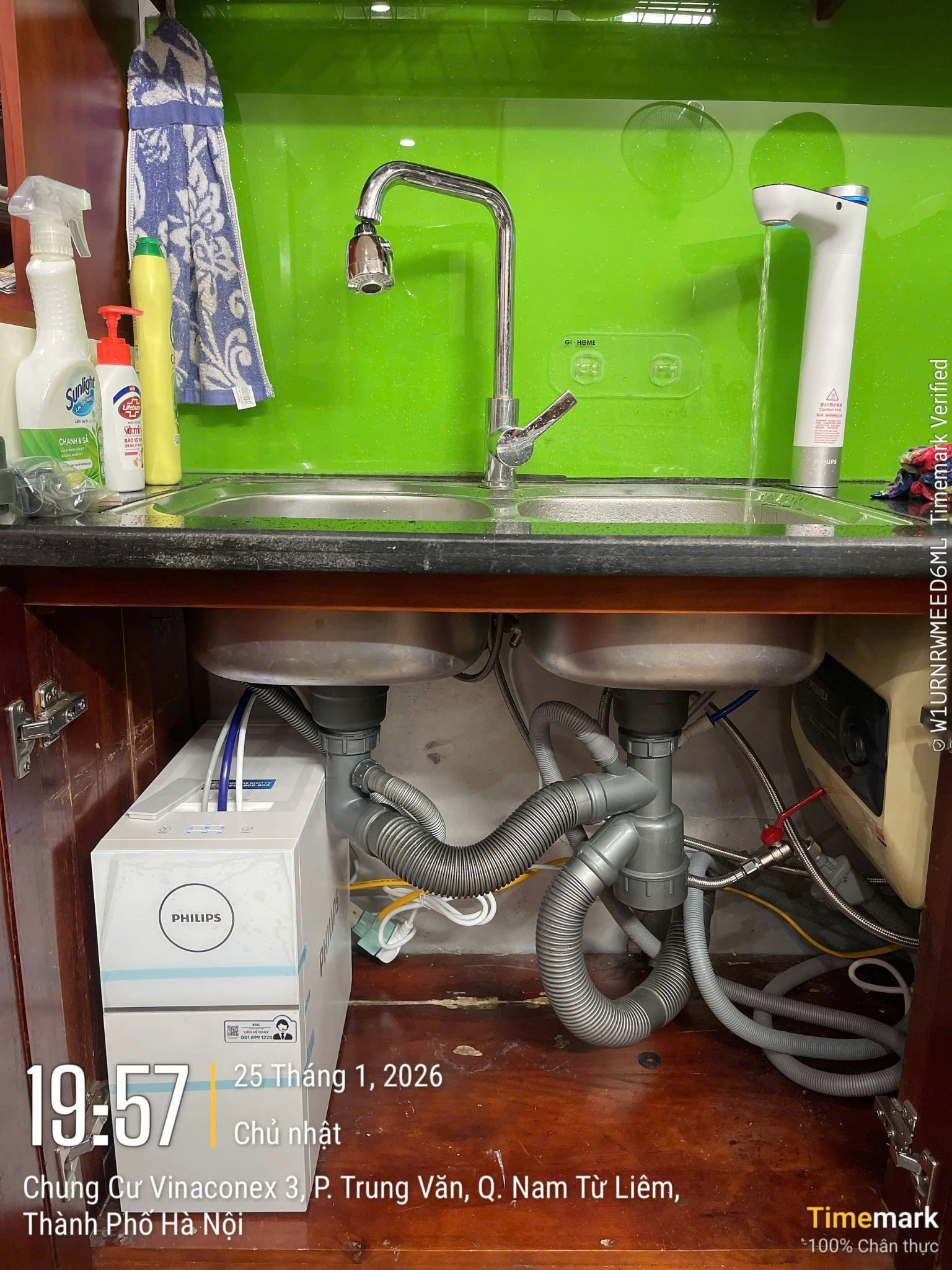 may loc nuoc Philips AUT7005 anh lap dat thuc te 6