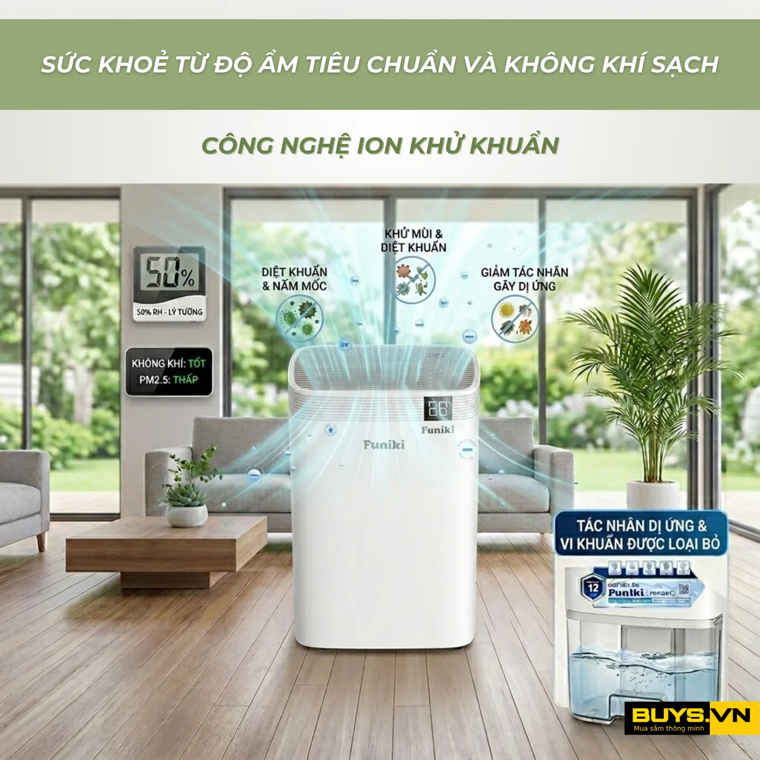 Máy hút ẩm Funiki HDF3201