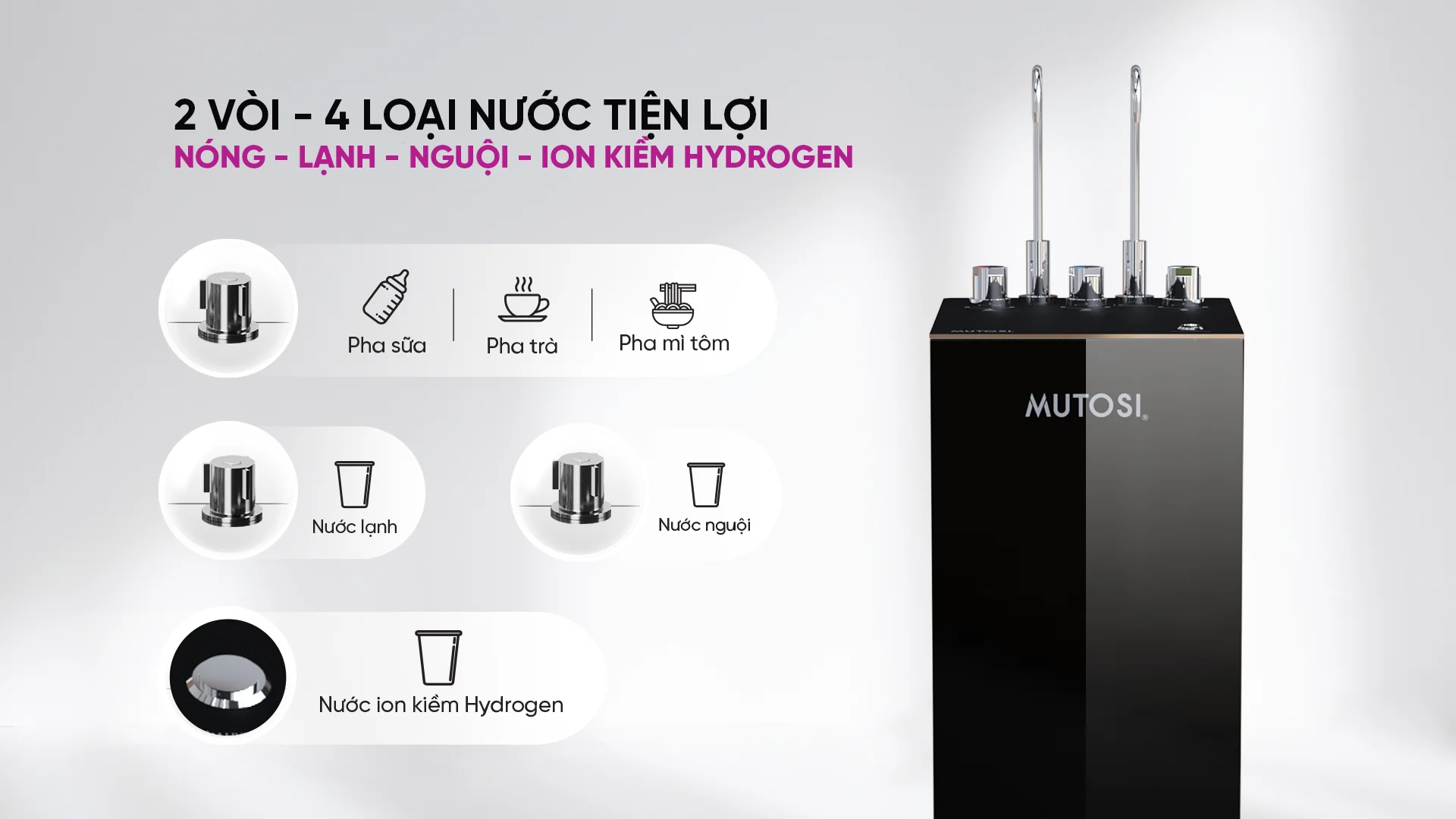 MÁY LỌC NƯỚC ION KIỀM HYDROGEN MUTOSI MP-S128H 29 Máy lọc nước ion kiềm hydrogen Mutosi MP-S128H- Buys,vn Mua sắm thông minh (15)