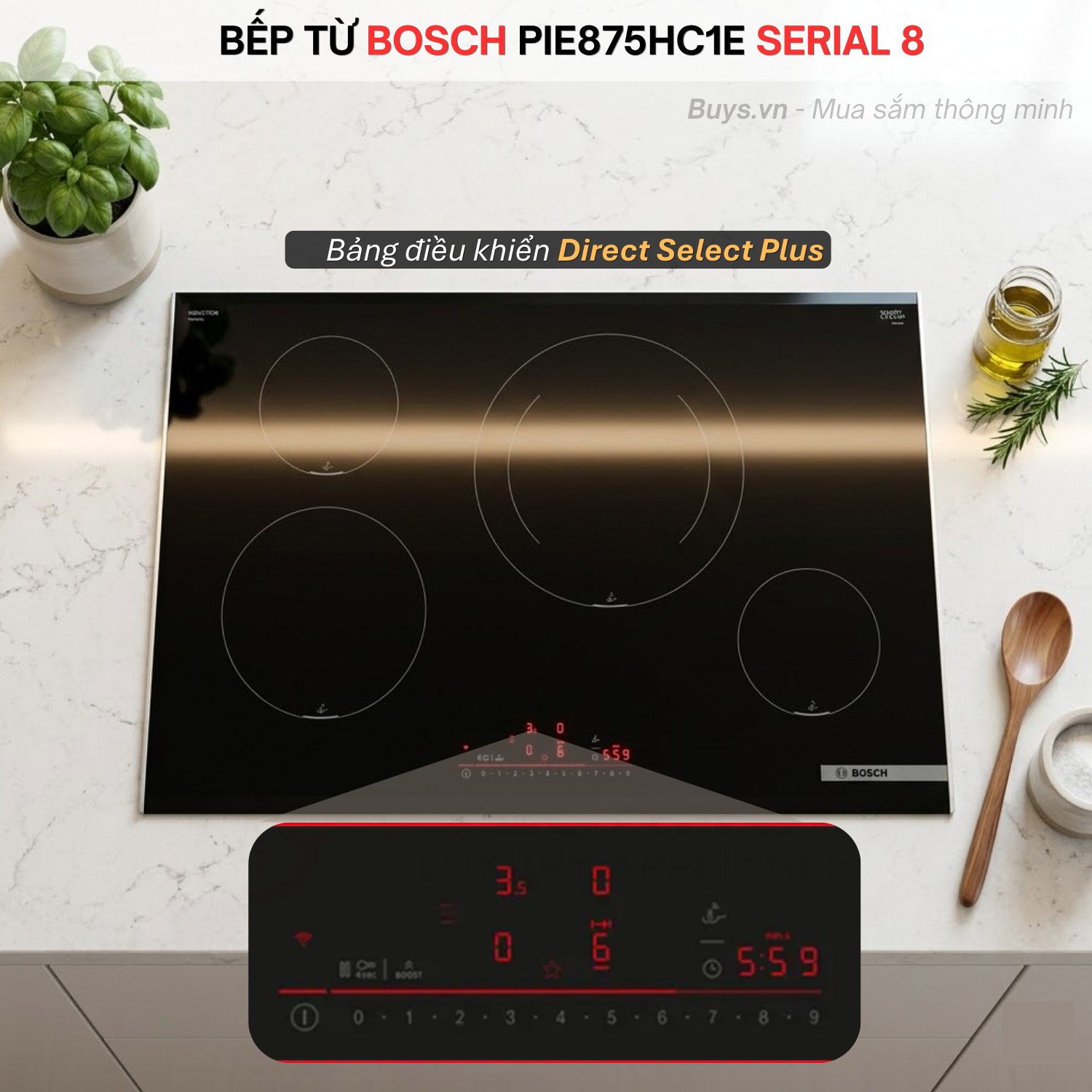 Bếp từ Bosch PIE875HC1E