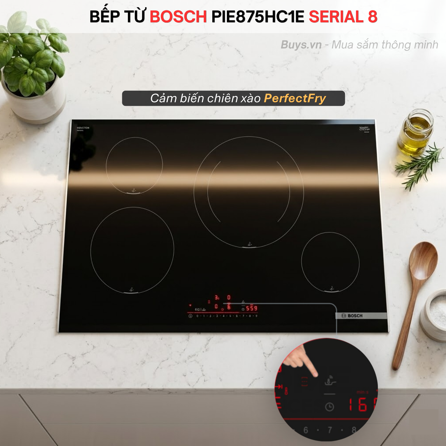 Bếp từ Bosch PIE875HC1E
