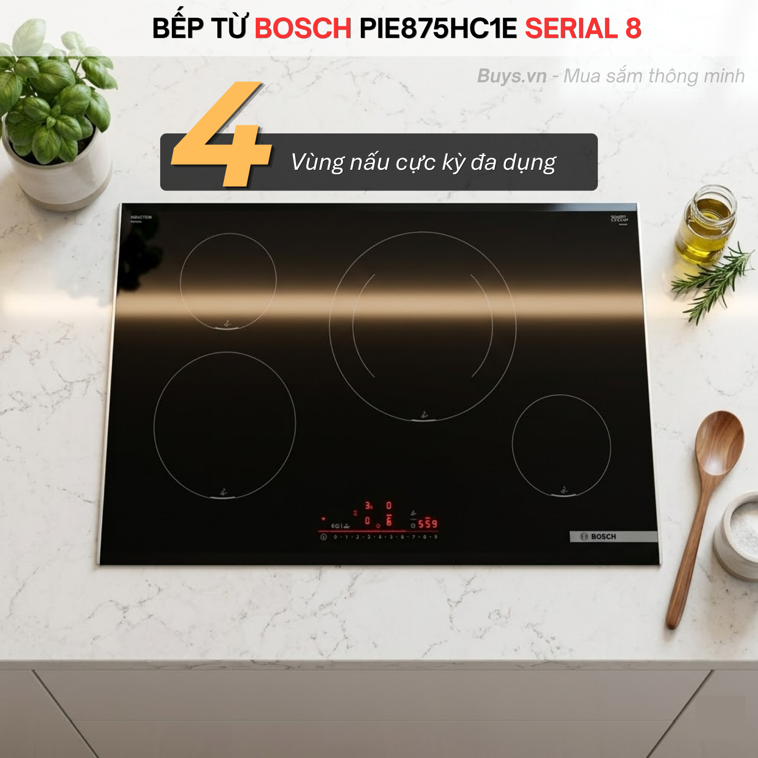 Bếp từ Bosch PIE875HC1E