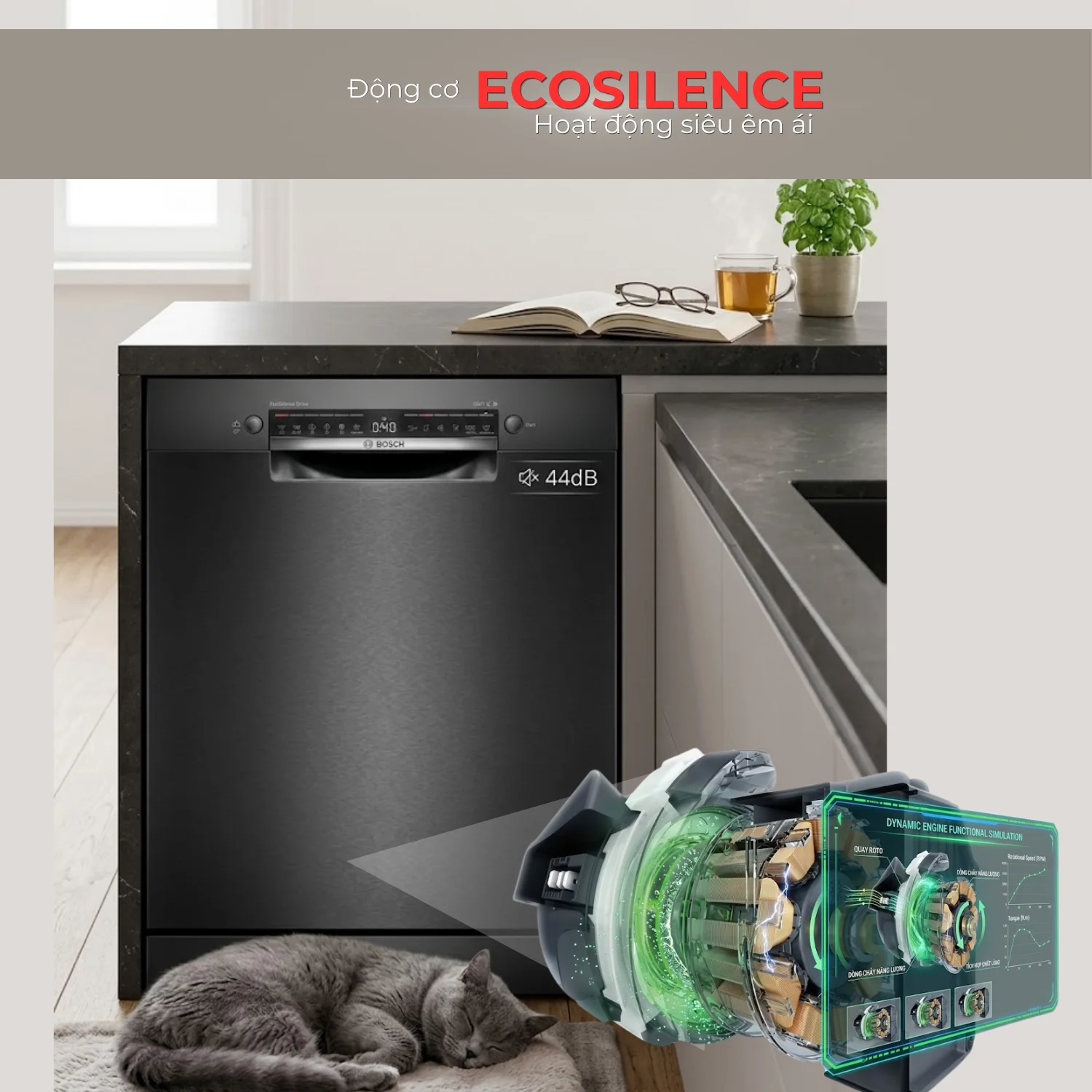 Máy rửa bát Bosch SMS4HMC25M