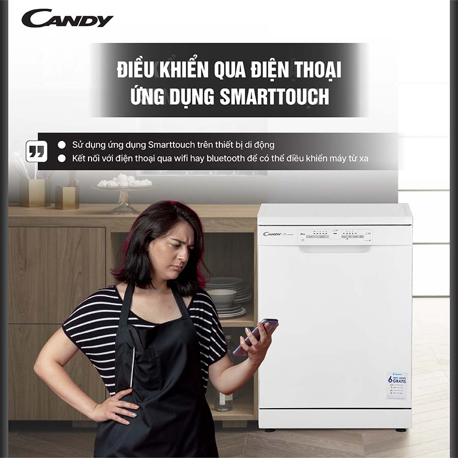 Máy rửa bát Candy CDPN 1L390PW- Buys.vn (14)