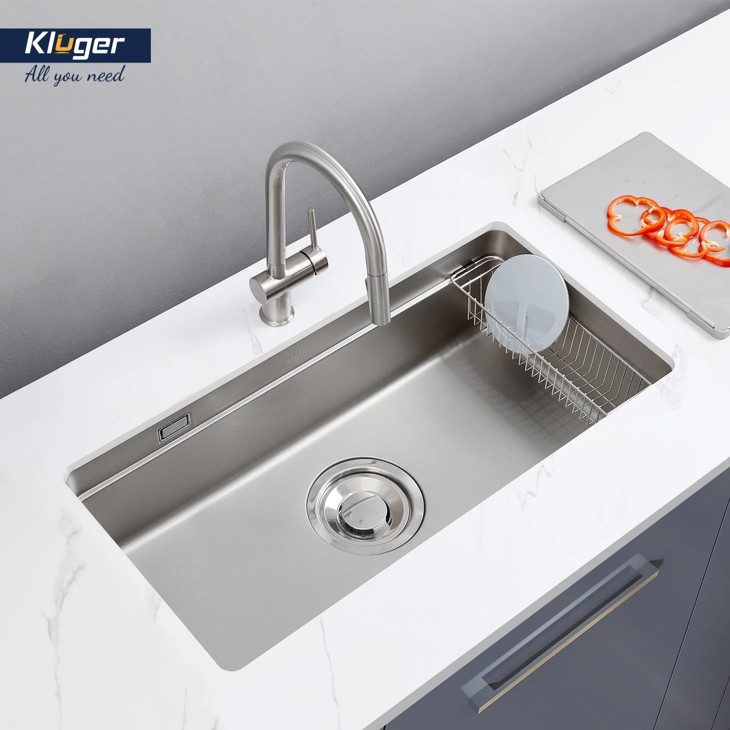 Chậu rửa bát Kluger KU8844FS Basic - Buys.vn (3)