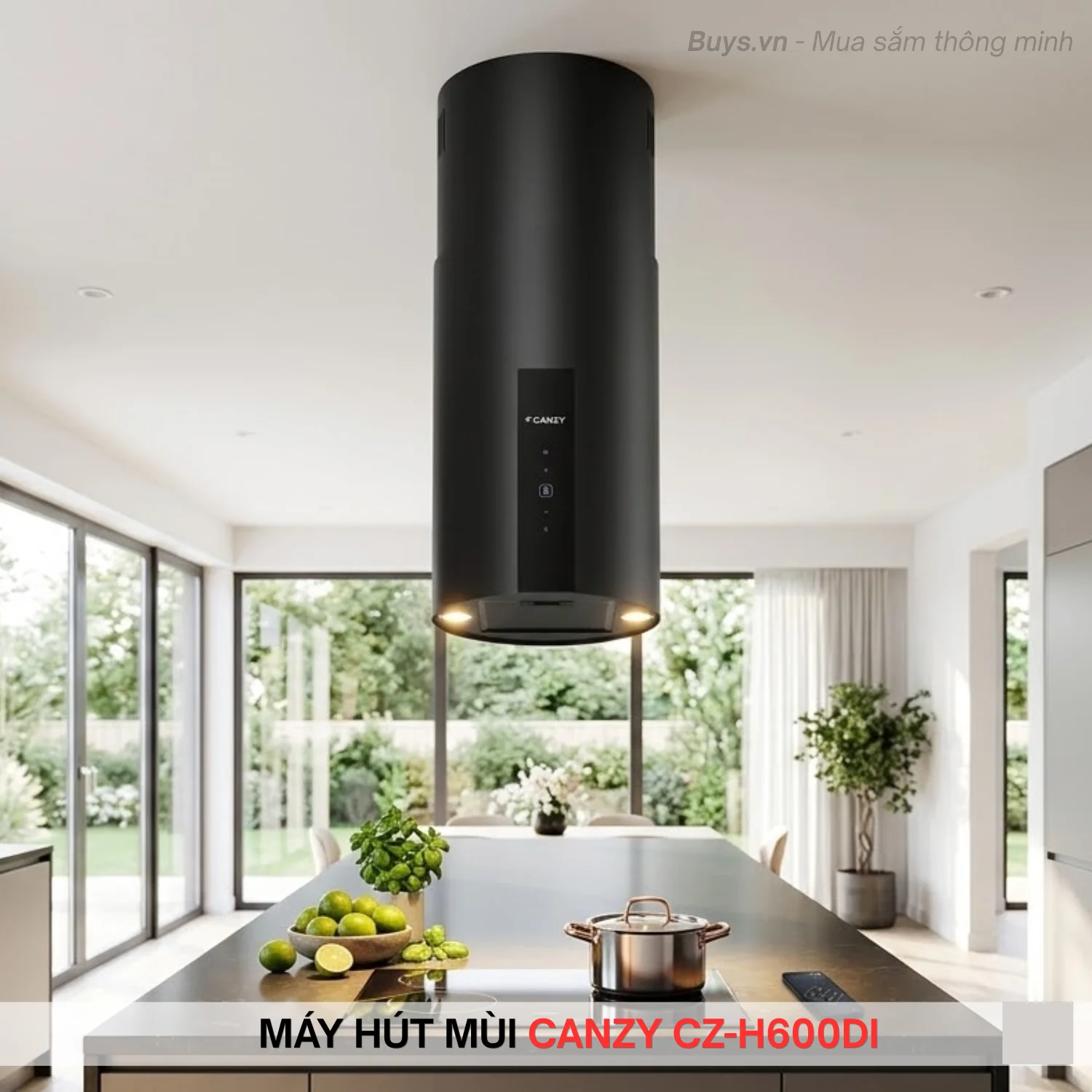 Máy Hút Mùi Độc Lập Canzy CZ-H600DI