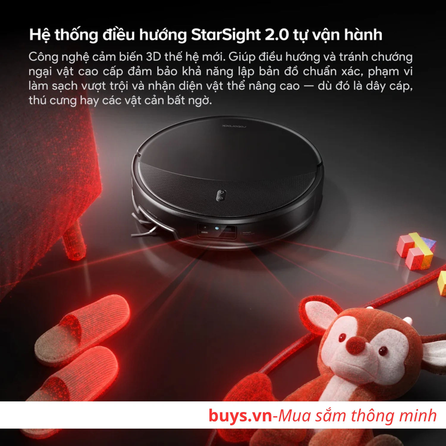 ROBOT HÚT BỤI ROBOROCK SAROS 20 36 ROBOT HÚT BỤI Roborock Saros 20