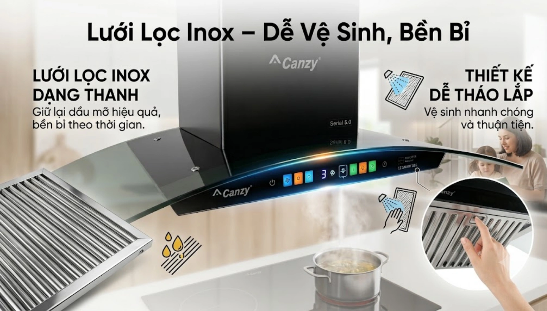 May Hut Mui Kinh Cong CZ Smart 88S Serial 8.0 Buys. vn Mua sam thong minh 1