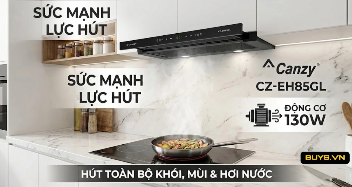 Máy hút mùi Canzy CZ-EH85GL