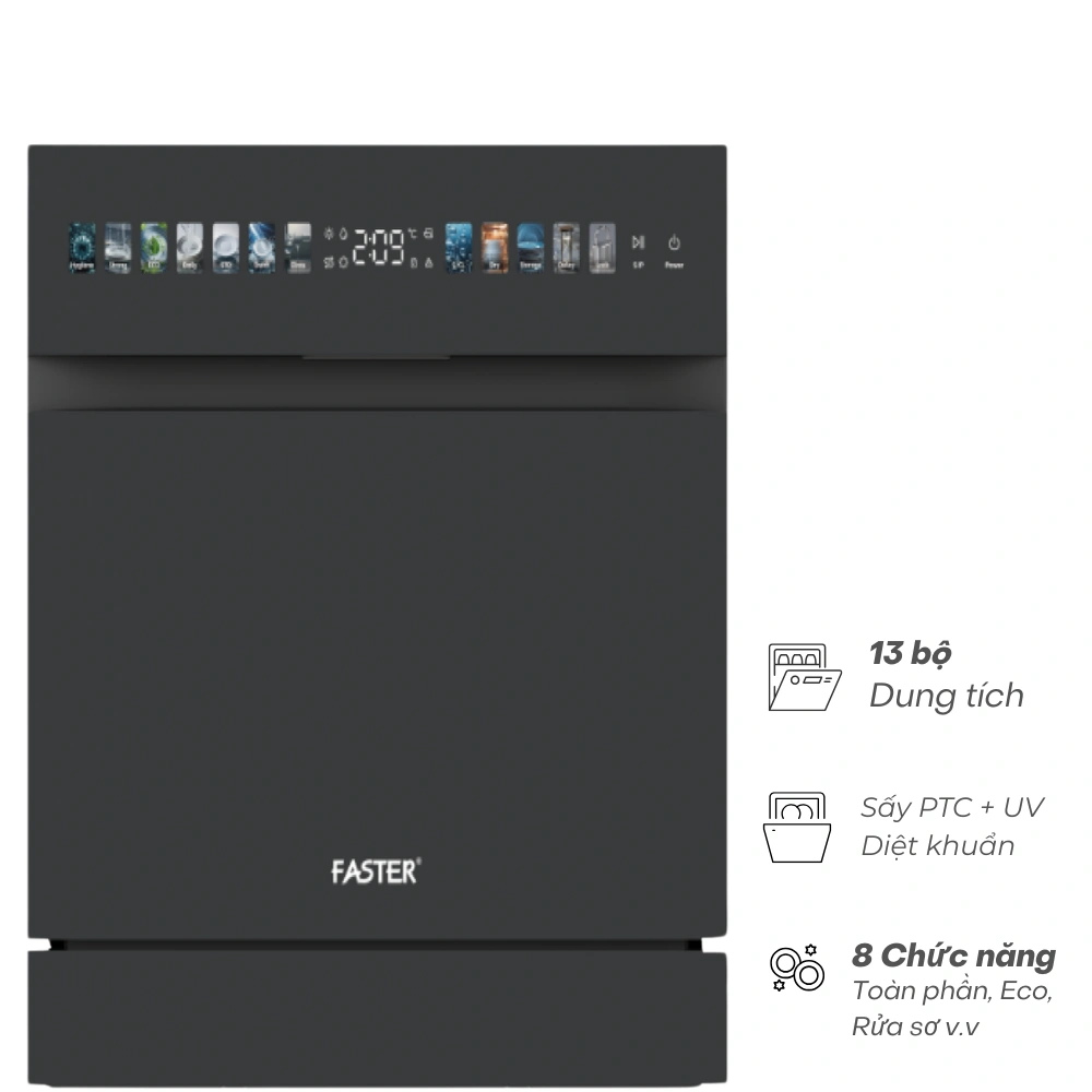 Máy rửa bát Faster ECO 8013 SERI 6 SMART- Buys (1)