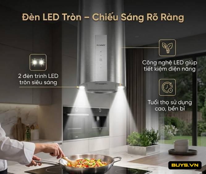 MÁY HÚT MÙI ĐỘC LẬP CANZY CZ-H600DI ( MÀU INOX) 28 may hut mui doc lap canzy cz h600DI 4