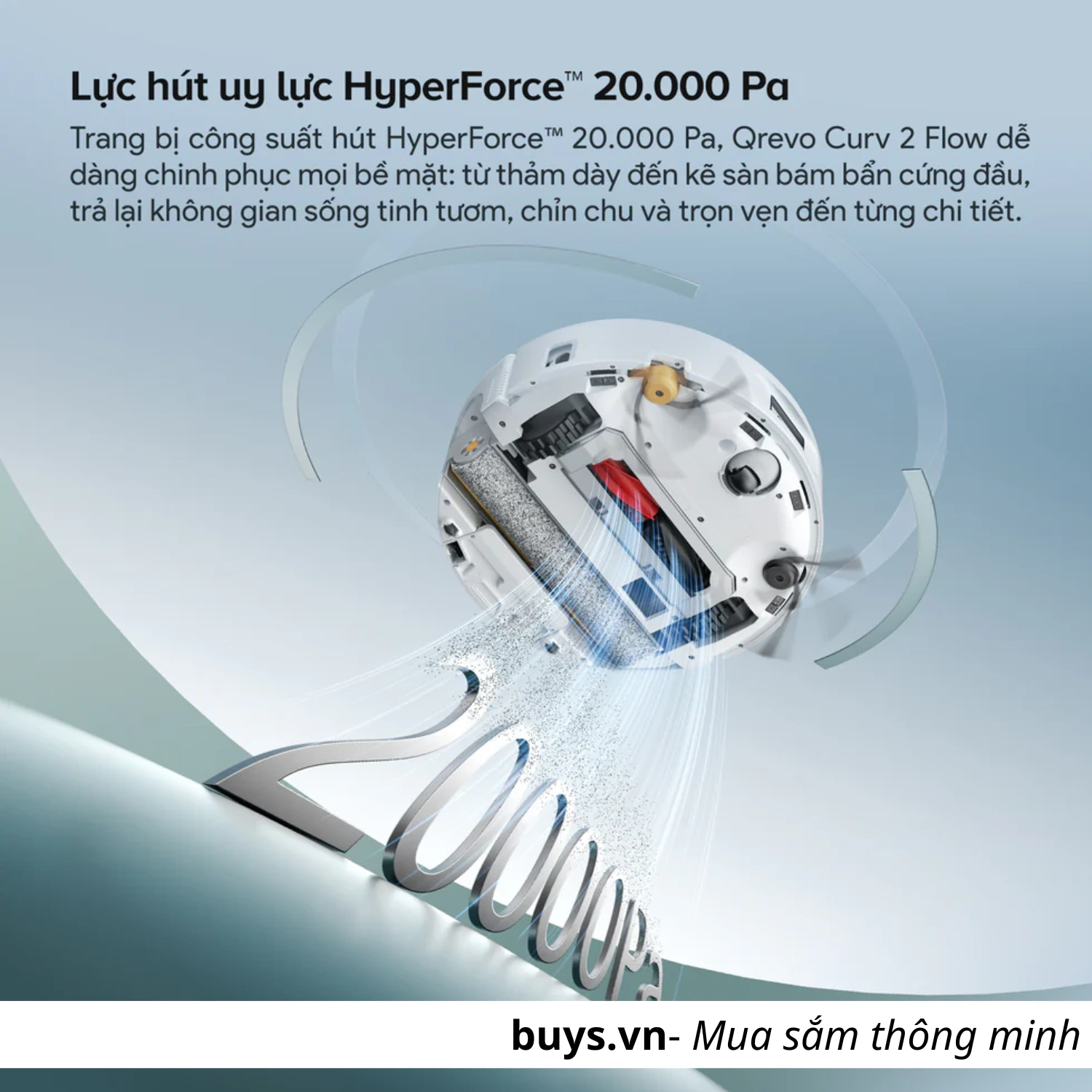 ROBOT HÚT BỤI Roborock Qrevo Curv 2 Flow