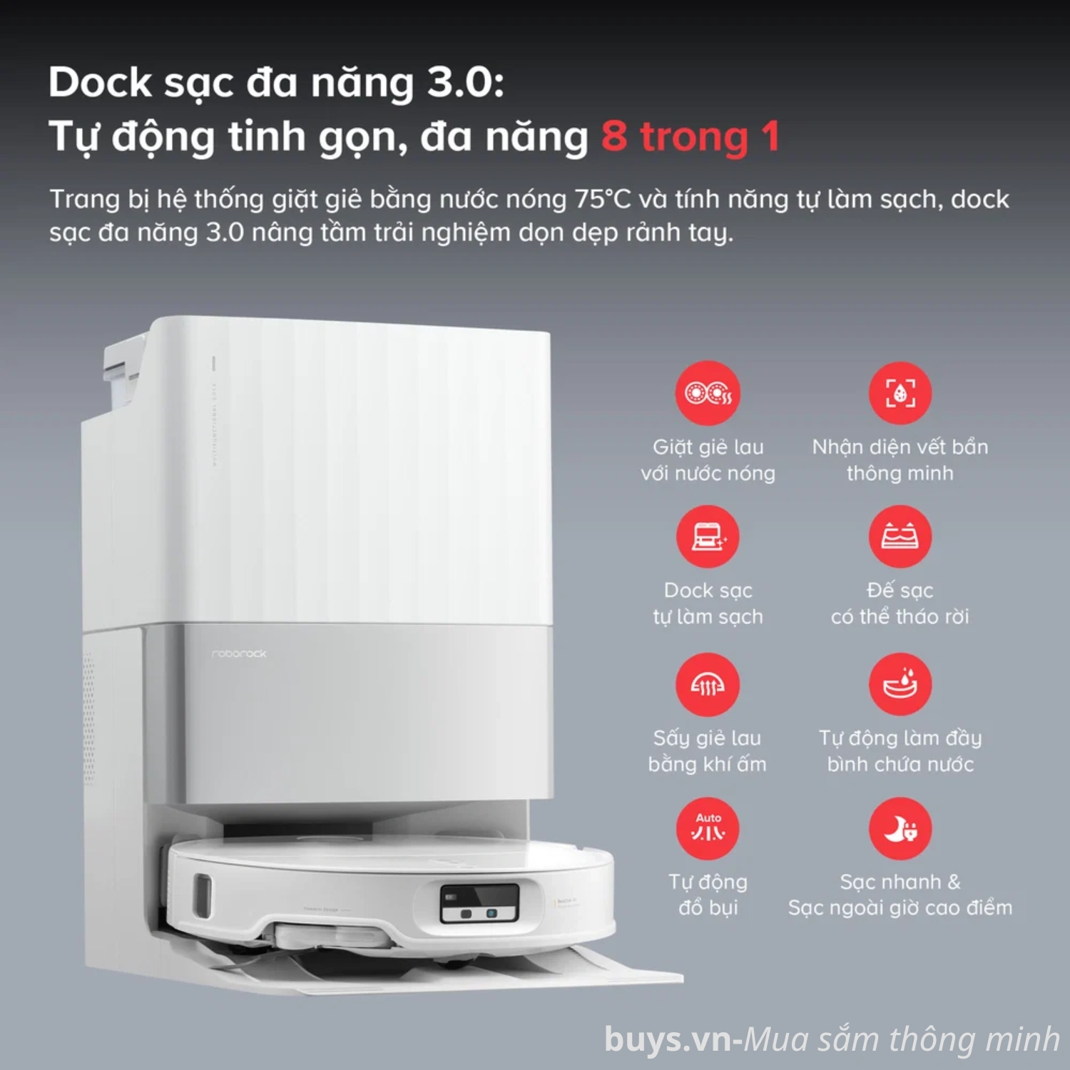 ROBOT HÚT BỤI Roborock Qrevo EdgeT