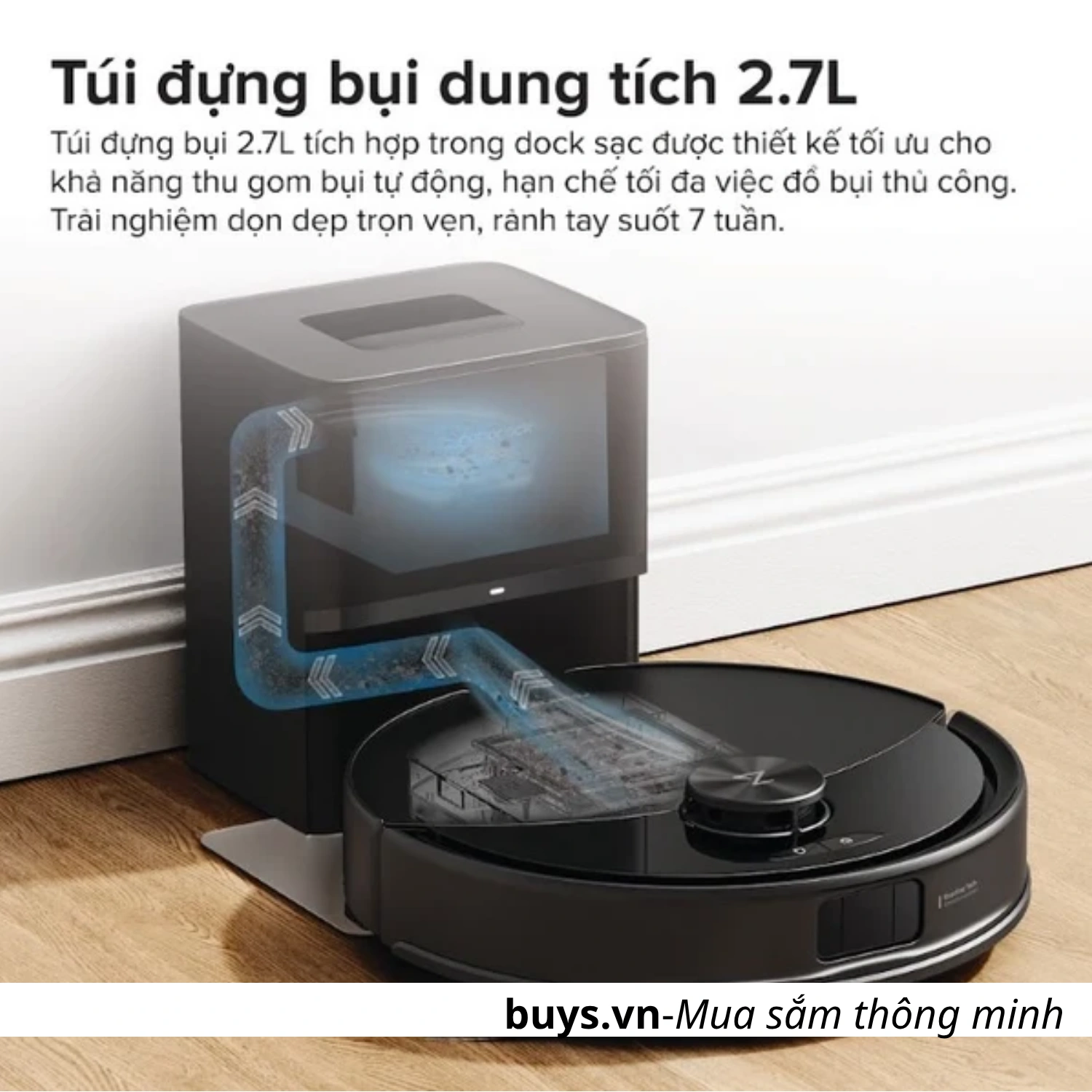 ROBOT HÚT BỤI ROBOROCK Q10 VF+ 31 ROBOT HÚT BỤI Roborock Q10 VF+