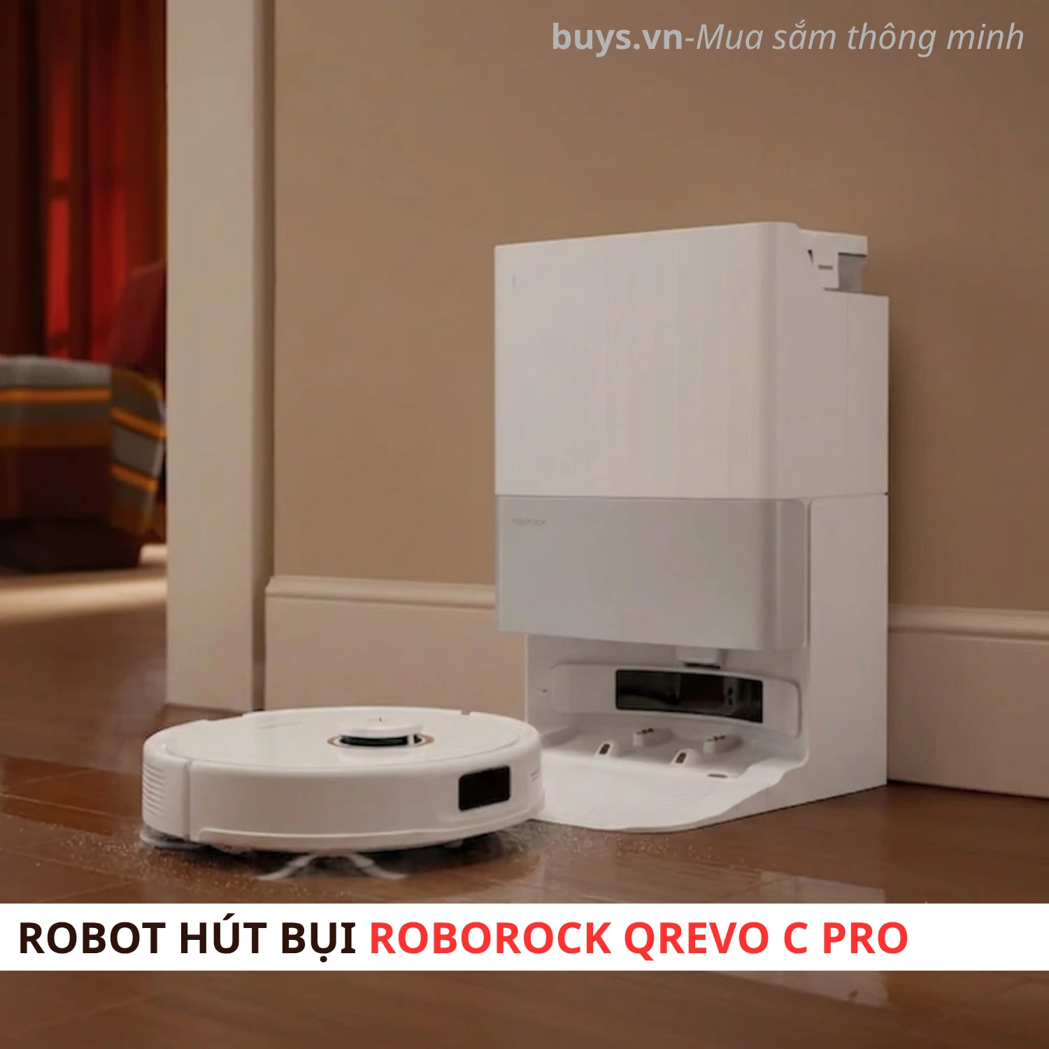ROBOT HÚT BỤI Roborock Qrevo C Pro