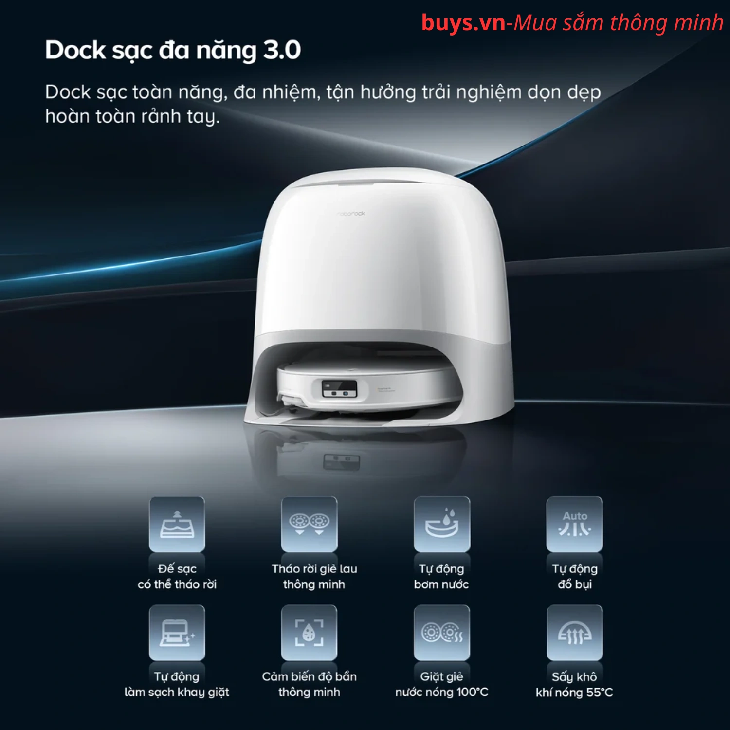 ROBOT HÚT BỤI Roborock Qrevo Curv 2 Pro