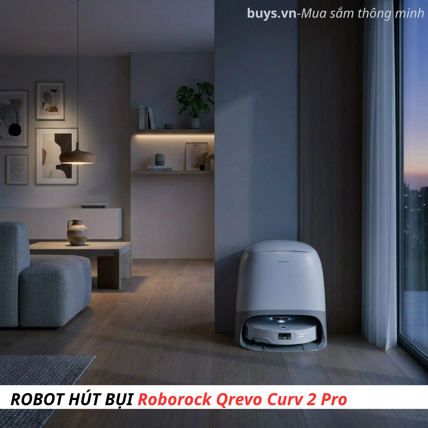 ROBOT HÚT BỤI ROBOROCK QREVO CURV 2 PRO 25 ROBOT HÚT BỤI Roborock Qrevo Curv 2 Pro