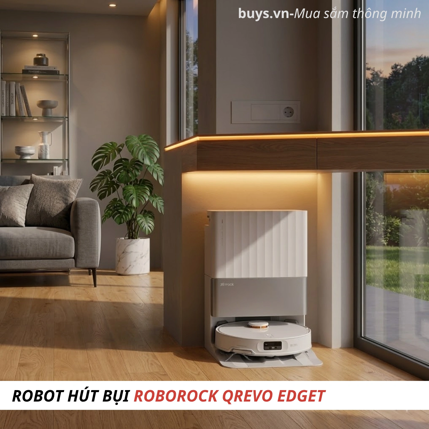 ROBOT HÚT BỤI Roborock Qrevo EdgeT