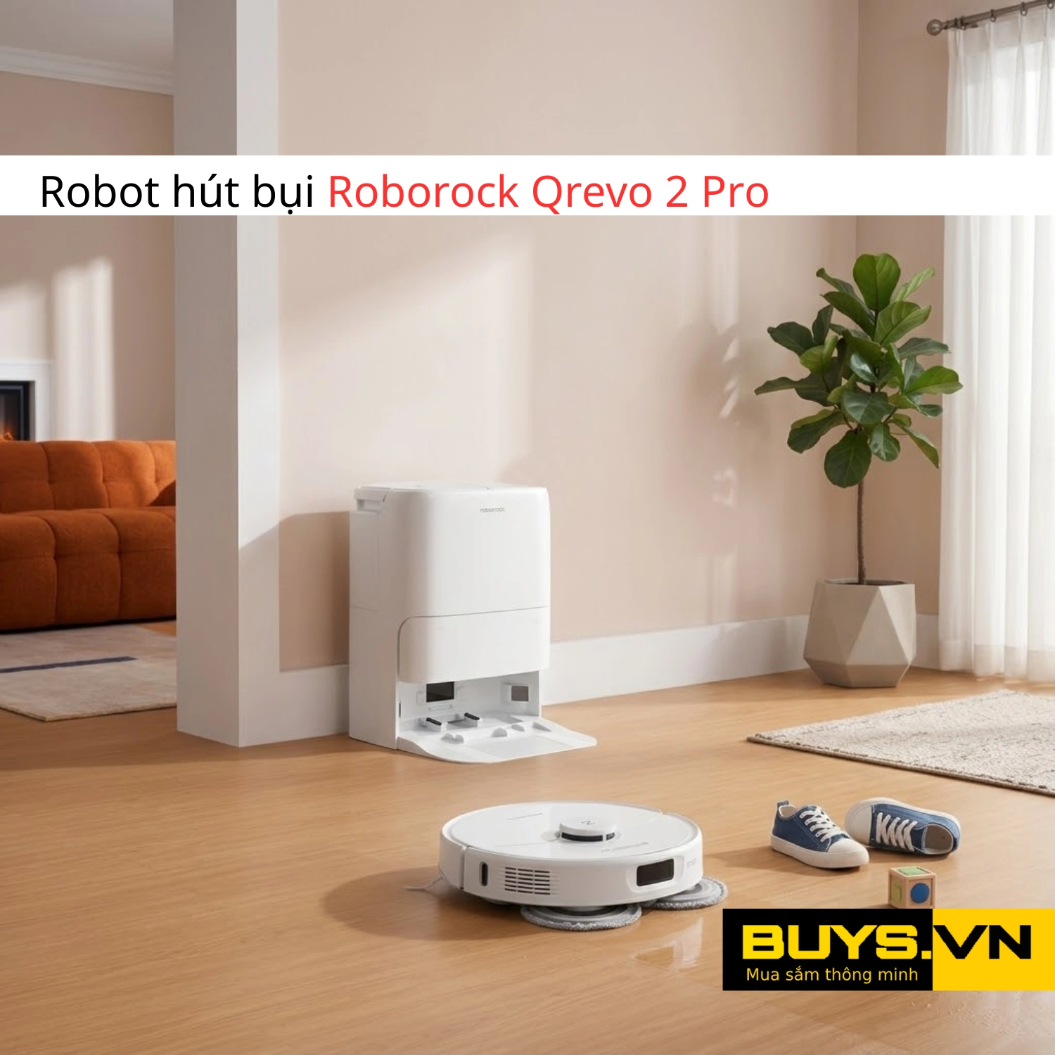 ROBOT HÚT BỤI ROBOROCK QREVO 2 PRO 25 ROBOT HÚT BỤI Roborock Qrevo 2 Pro