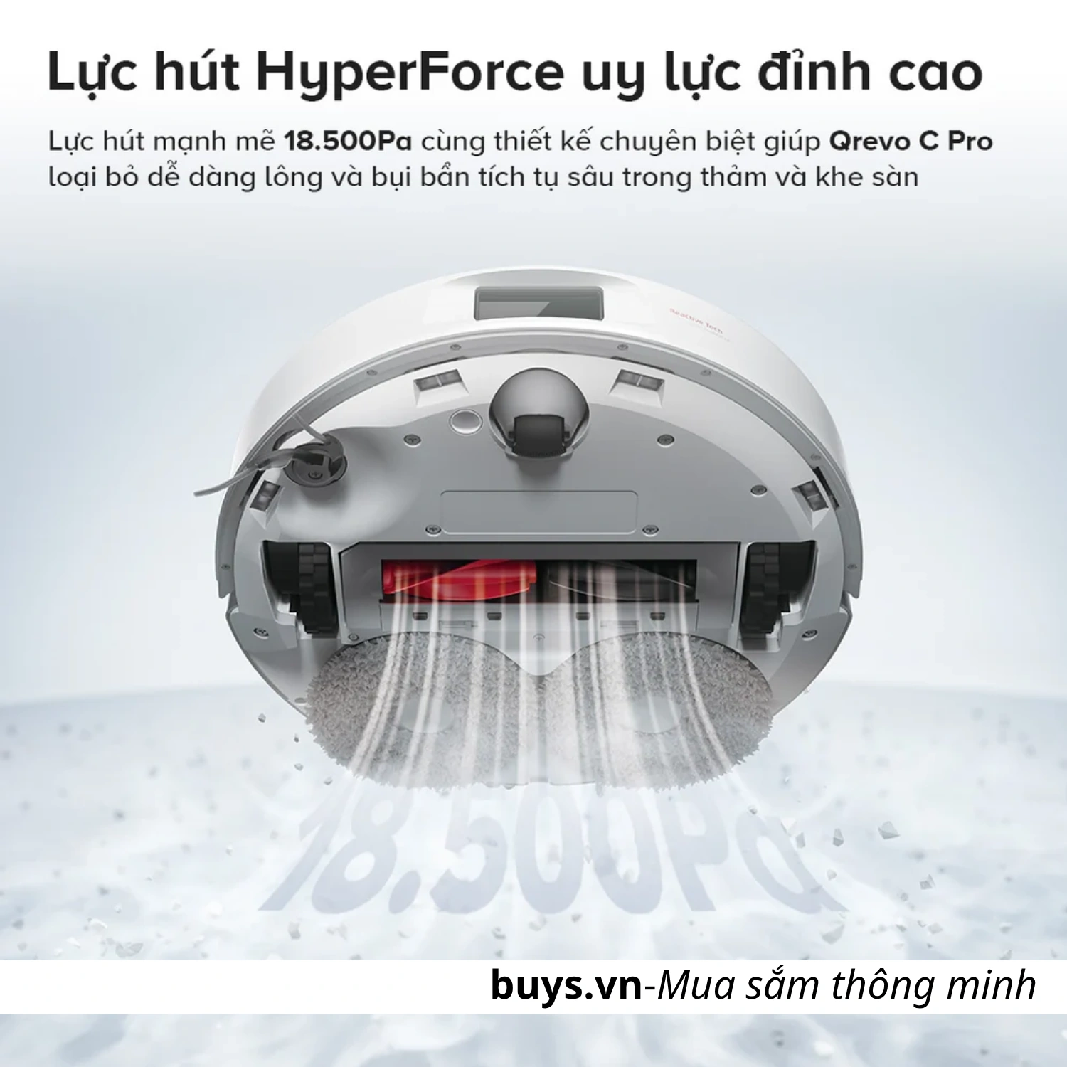 ROBOT HÚT BỤI Roborock Qrevo C Pro