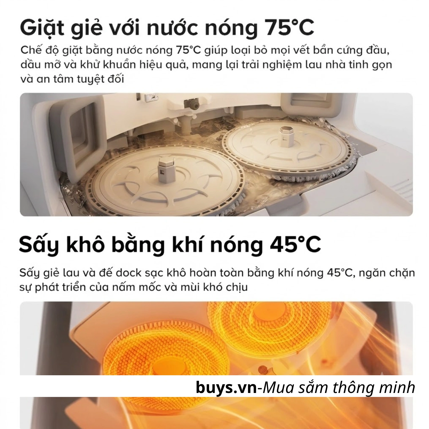 ROBOT HÚT BỤI Roborock Qrevo C Pro
